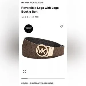 MICHAEL Michael Kors | Accessories | Mk Reversible Logo With  display picture 3